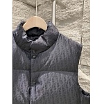 Dior Black Down Vest Jacket For Men # 296852, cheap Dior Down Jackets