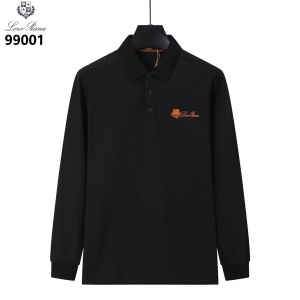 $35.00,Lora Piano Long Sleeve Polo Shirts For Men # 297751