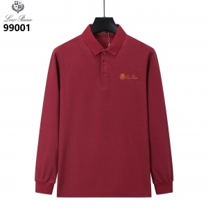 $35.00,Lora Piano Long Sleeve Polo Shirts For Men # 297752