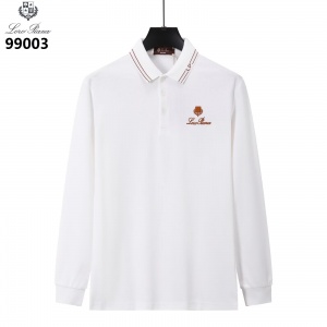 $35.00,Lora Piano Long Sleeve Polo Shirts For Men # 297753