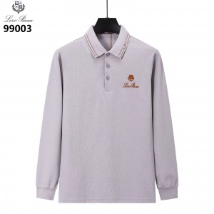 $35.00,Lora Piano Long Sleeve Polo Shirts For Men # 297754