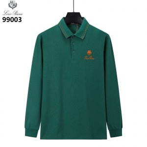 $35.00,Lora Piano Long Sleeve Polo Shirts For Men # 297755