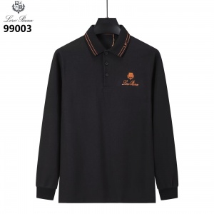 $35.00,Lora Piano Long Sleeve Polo Shirts For Men # 297757