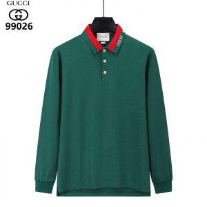 $35.00,Gucci Long Sleeve Polo Shirts For Men # 297781