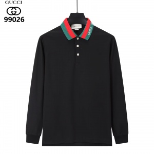 $35.00,Gucci Long Sleeve Polo Shirts For Men # 297782