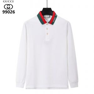 $35.00,Gucci Long Sleeve Polo Shirts For Men # 297783