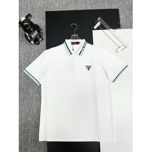 $33.00,Prada Short Sleeve Polo Shirts For Men # 298009