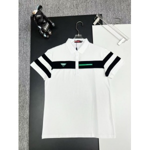 $33.00,Prada Short Sleeve Polo Shirts For Men # 298012