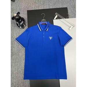 $33.00,Prada Short Sleeve Polo Shirts For Men # 298013