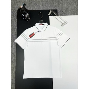 $33.00,Prada Short Sleeve Polo Shirts For Men # 298015