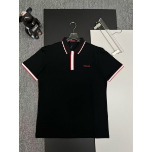 $33.00,Prada Short Sleeve Polo Shirts For Men # 298016