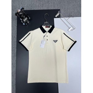 $33.00,Prada Short Sleeve Polo Shirts For Men # 298018