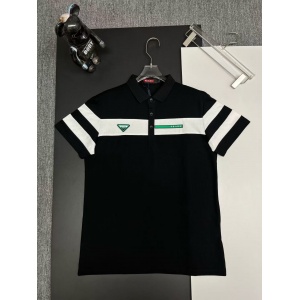$33.00,Prada Short Sleeve Polo Shirts For Men # 298020