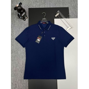 $33.00,Prada Short Sleeve Polo Shirts For Men # 298023