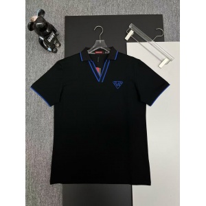 $33.00,Prada Short Sleeve Polo Shirts For Men # 298029