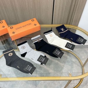 $27.00,Louis Vuitton Socks For Women # 298216