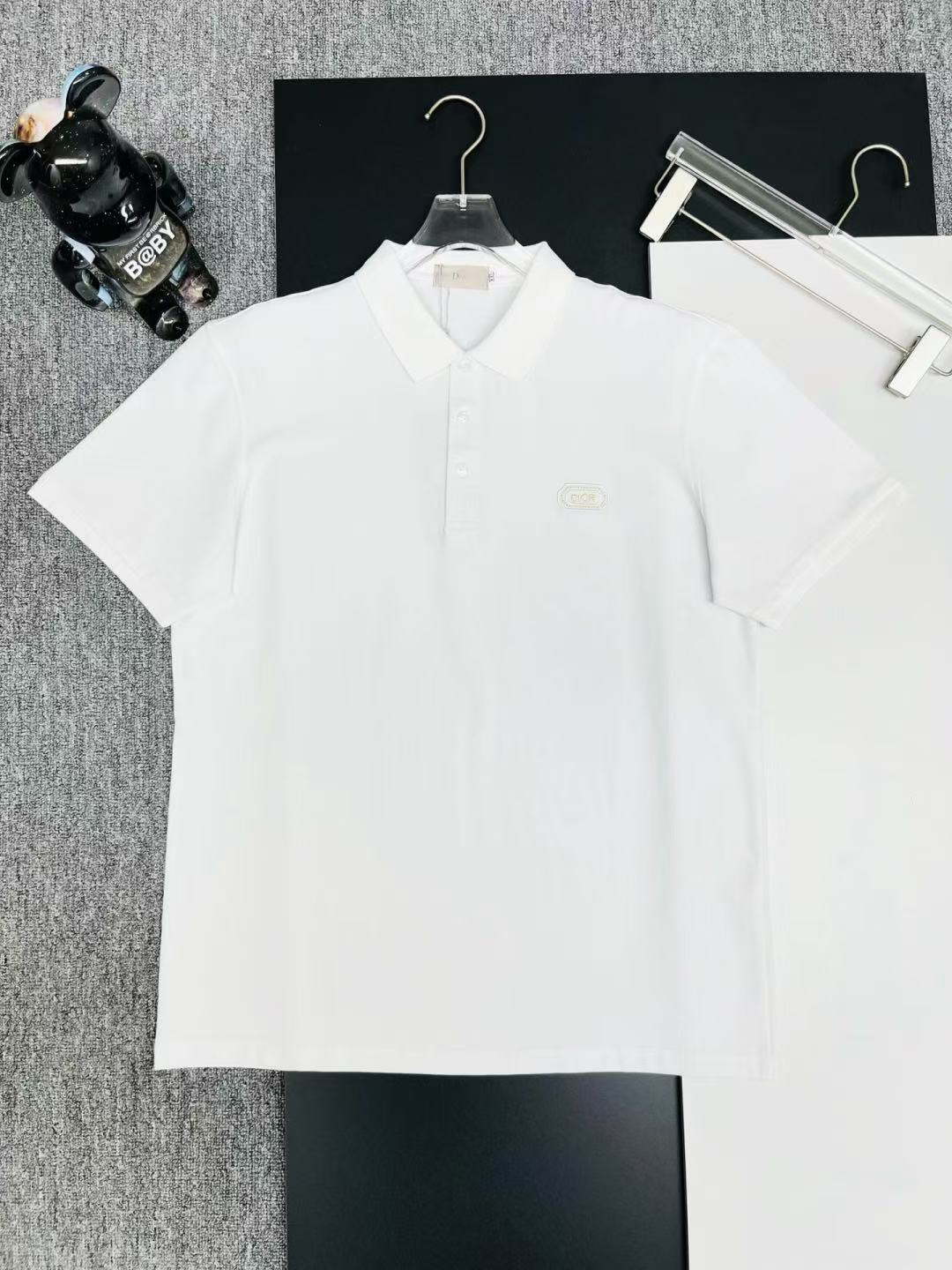 Dior Short Sleeve Polo Shirts For Men # 297823