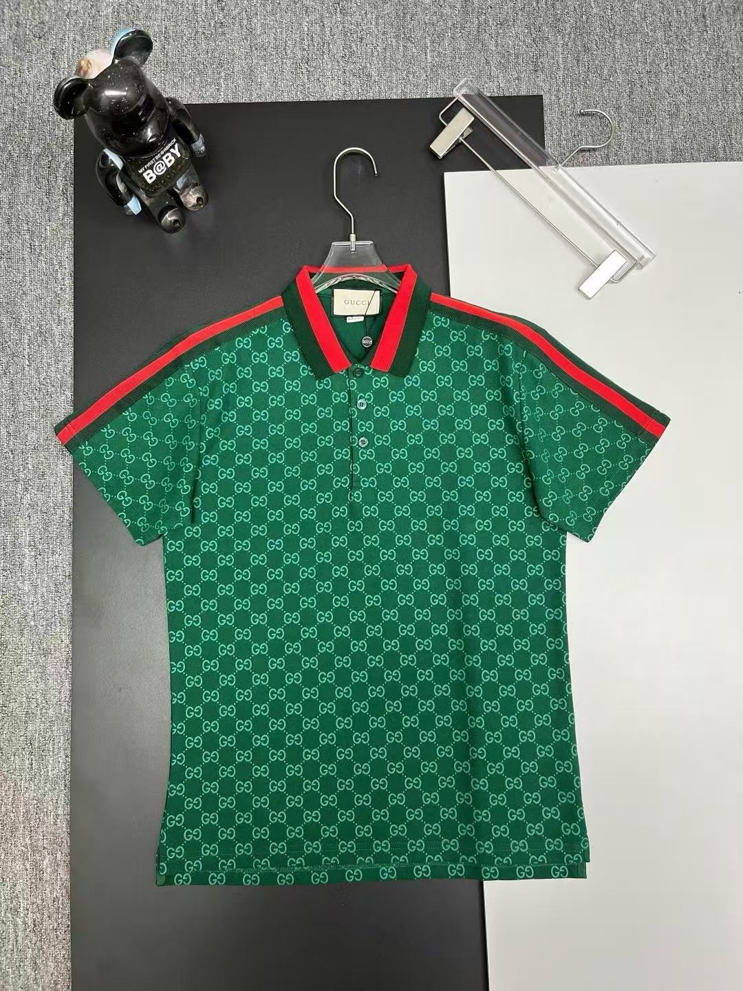 Gucci Short Sleeve Polo Shirts For Men # 297877