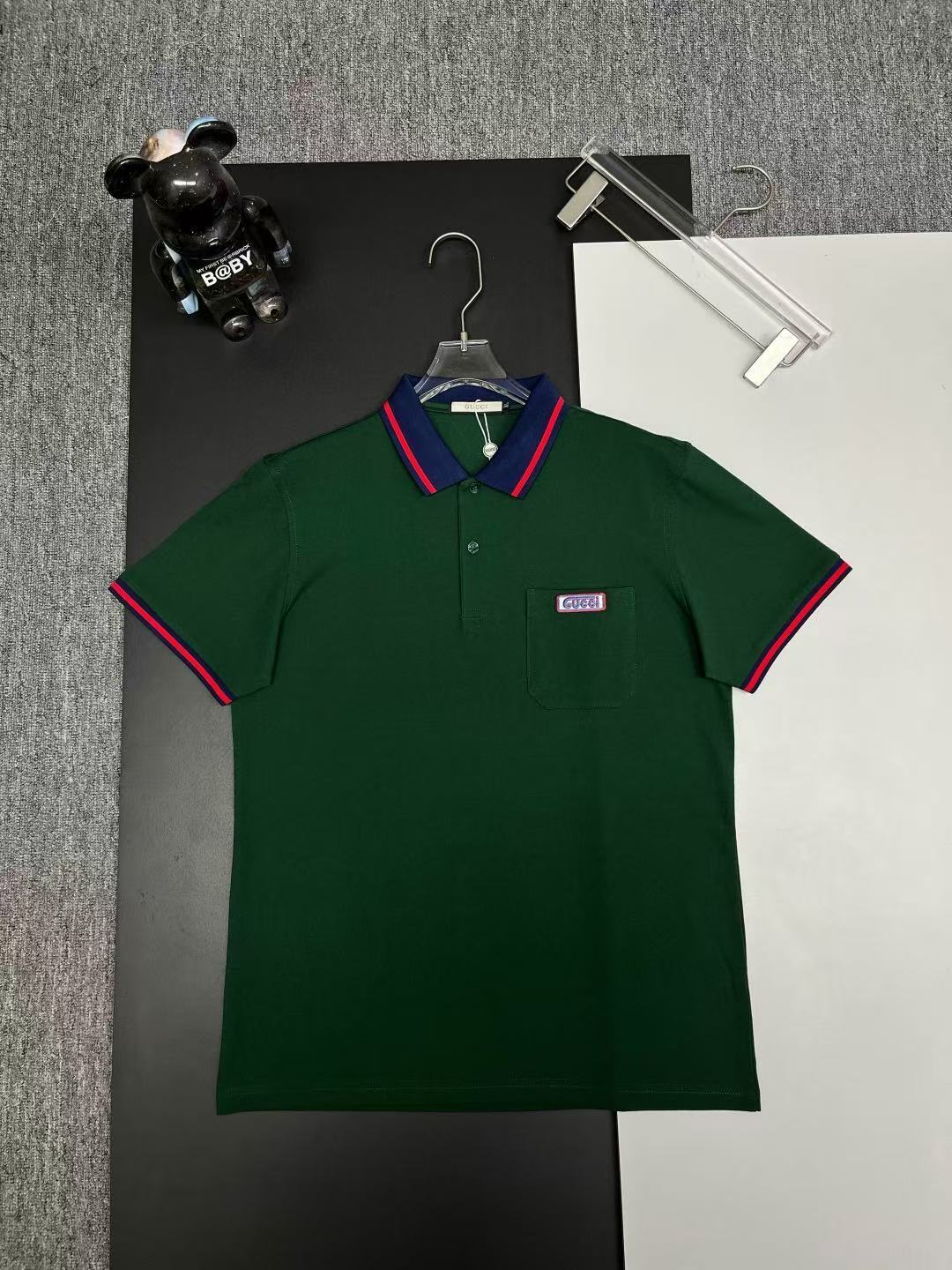 Gucci Short Sleeve Polo Shirts For Men # 297879