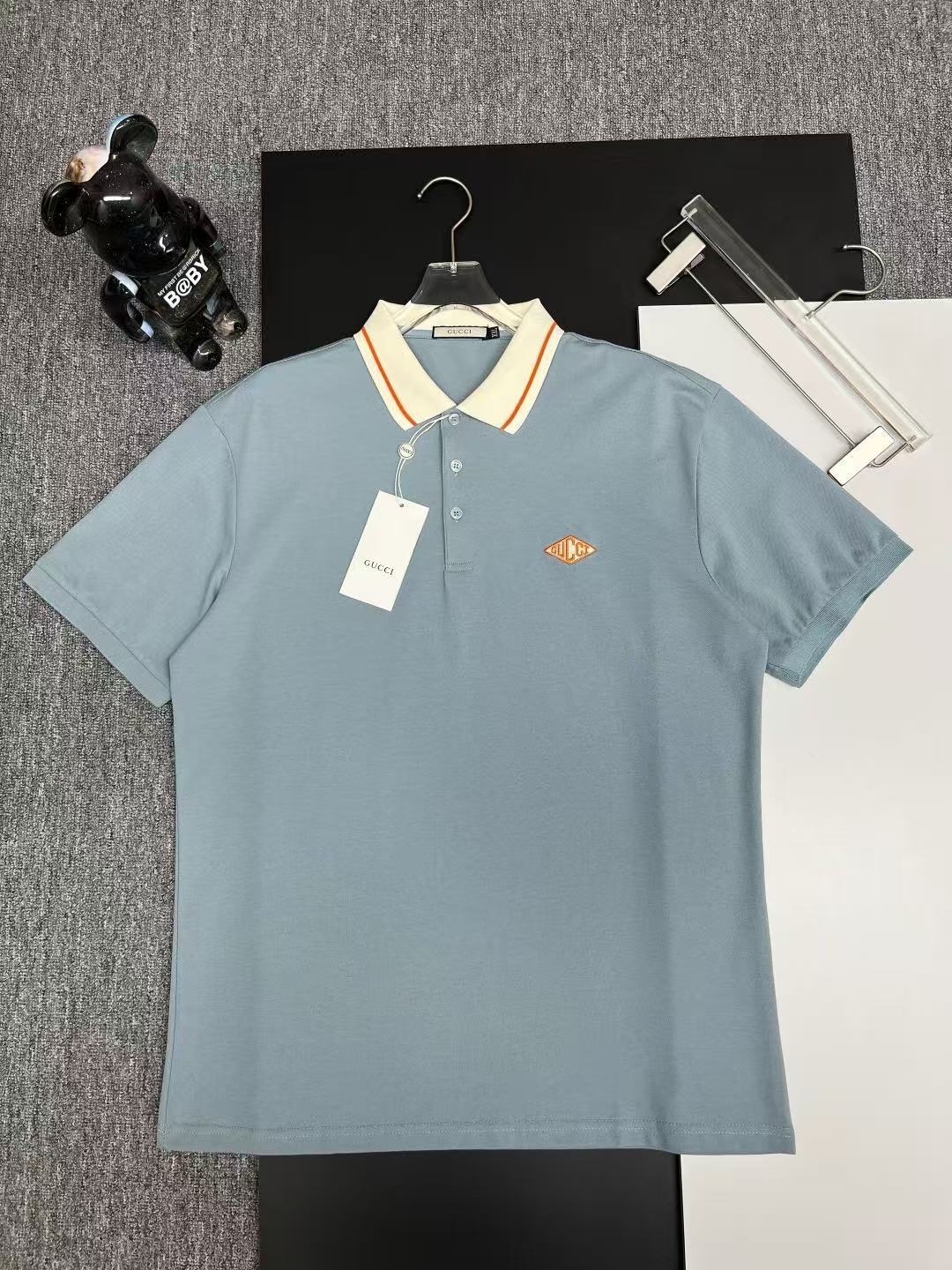 Gucci Short Sleeve Polo Shirts For Men # 297880