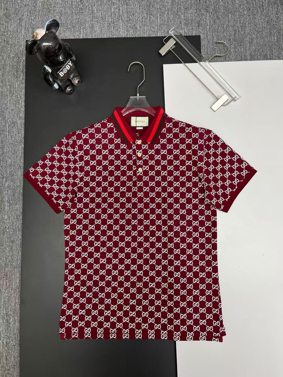 Gucci Short Sleeve Polo Shirts For Men # 297885