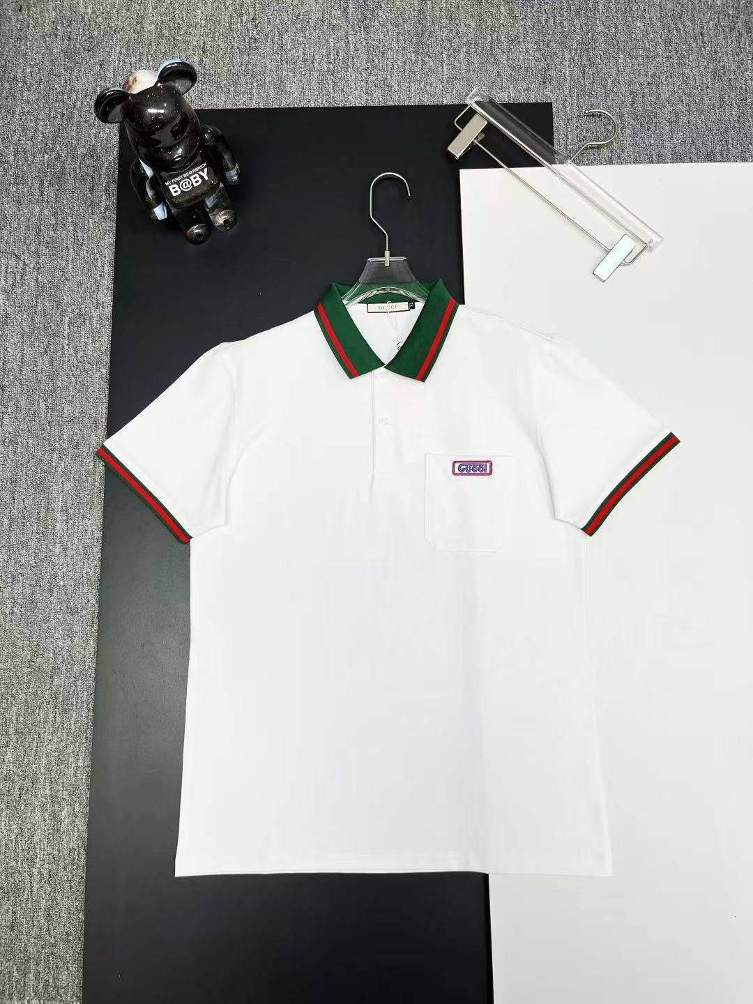 Gucci Short Sleeve Polo Shirts For Men # 297915