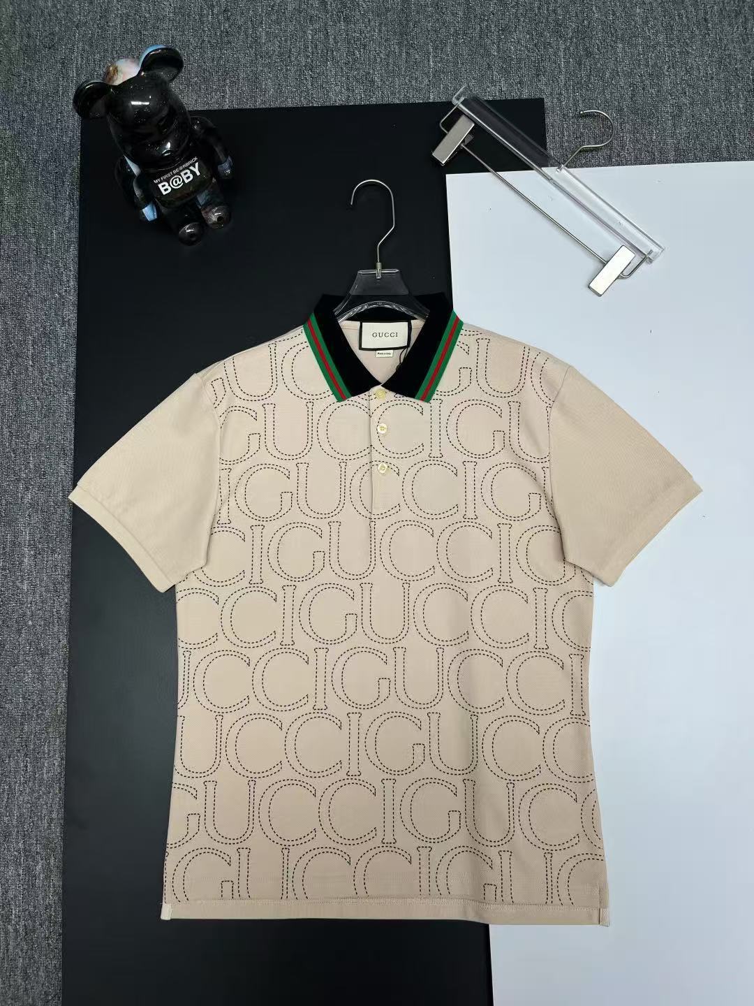 Gucci Short Sleeve Polo Shirts For Men # 297921