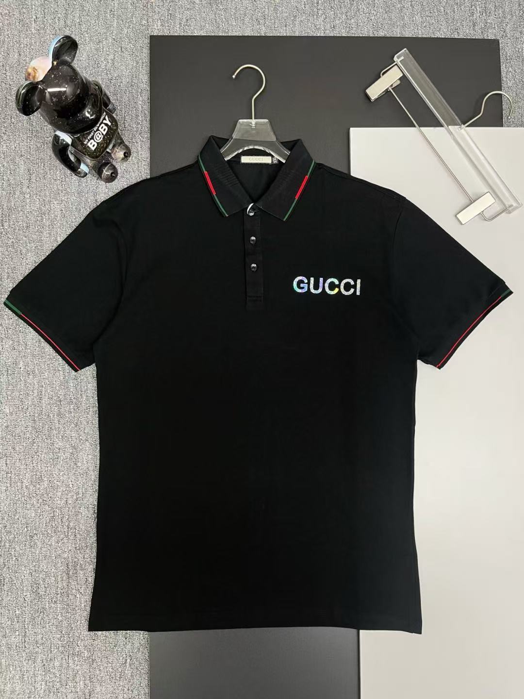 Gucci Short Sleeve Polo Shirts For Men # 297955