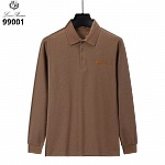 Lora Piano Long Sleeve Polo Shirts For Men # 297750