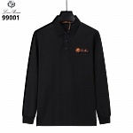 Lora Piano Long Sleeve Polo Shirts For Men # 297751, cheap Loro Piana T Shirts