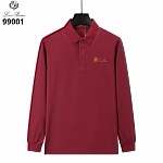 Lora Piano Long Sleeve Polo Shirts For Men # 297752