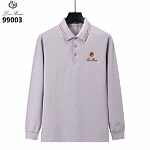 Lora Piano Long Sleeve Polo Shirts For Men # 297754, cheap Loro Piana T Shirts