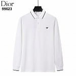 Dior Long Sleeve Polo Shirts For Men # 297772