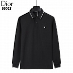 Dior Long Sleeve Polo Shirts For Men # 297773, cheap Dior T Shirts