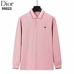 Dior Long Sleeve Polo Shirts For Men # 297774