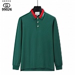 Gucci Long Sleeve Polo Shirts For Men # 297781
