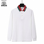 Gucci Long Sleeve Polo Shirts For Men # 297783