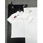 Prada Short Sleeve Polo Shirts For Men # 298015