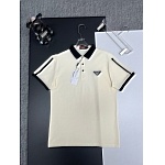Prada Short Sleeve Polo Shirts For Men # 298018