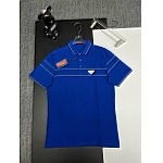 Prada Short Sleeve Polo Shirts For Men # 298025