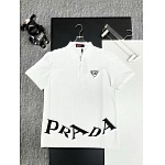 Prada Short Sleeve Polo Shirts For Men # 298027
