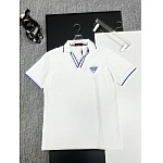 Prada Short Sleeve Polo Shirts For Men # 298033