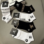 Chanel Socks # 298097, cheap Chanel Socks