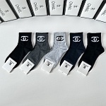 Chanel Socks  # 298183, cheap Chanel Socks