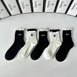 Chanel Socks  # 298185, cheap Chanel Socks