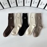 Chanel Socks  # 298186, cheap Chanel Socks