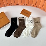 Louis Vuitton Socks For Women # 298232, cheap Louis Vuitton Socks
