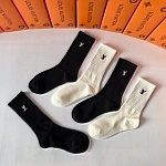 Louis Vuitton Socks For Women # 298233, cheap Louis Vuitton Socks