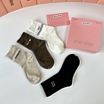 Miumiu Socks For Women # 298236, cheap Miumiu Socks
