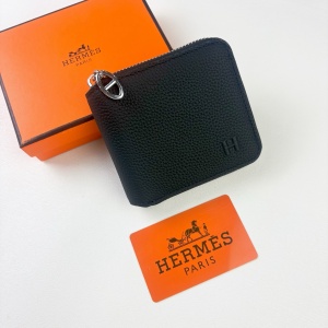 $39.00,Hermes Silk'In Compact Wallet For Women # 298720